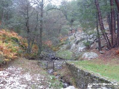 Valle de Iruelas - Pozo de nieve - Cerro de la Encinilla;senderismo ropa senderismo santiago